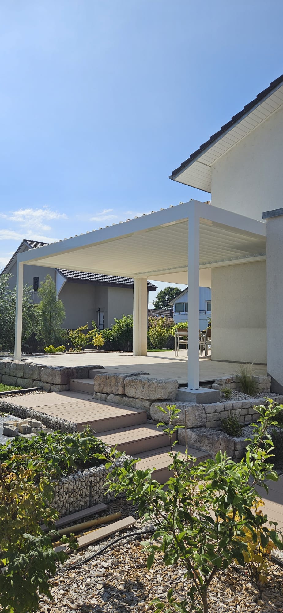 pergola bioclimatique Lames orientables